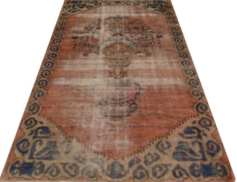 Vintage Orientmattor 64469 rug with intricate patterns and rich colors, showcasing traditional craftsmanship and detailed design.