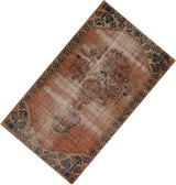 Vintage Orientmattor 64469 rug with intricate patterns and warm colors, showcasing detailed craftsmanship and traditional design.