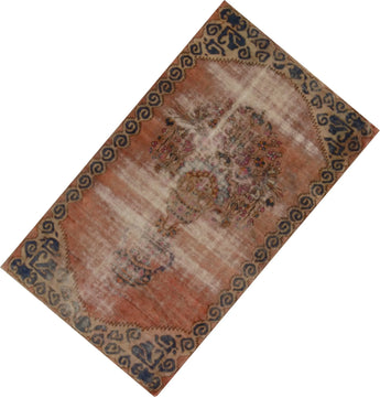 Vintage Orientmattor 64469 rug with intricate patterns and warm colors, showcasing detailed craftsmanship and traditional design.