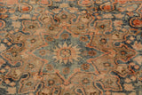 Vintage Orientmattor 64470 rug featuring intricate patterns and rich colors on a textured surface.