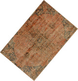 Orientmattor Vintage 64470 rug featuring intricate patterns in rich colors on a textured background.