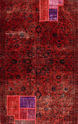 Vintage-Patch Red