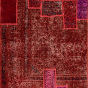 Vintage-Patch Fuchsia