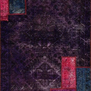 Vintage-Patch Purple