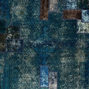 Vintage-Patch Turquoise