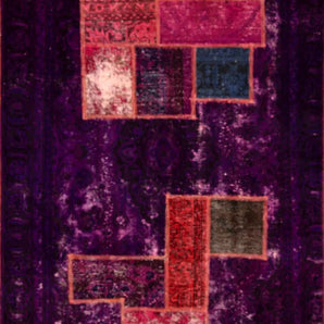 Vintage-Patch Purple
