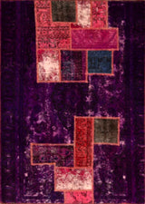 Vintage-Patch Purple