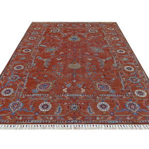 Orientmattor Ghazni 64979 Ziegler/Kazak rug with intricate patterns and rich colors, showcasing traditional woven textile craftsmanship.