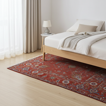 Orientmattor Ghazni 64979 Ziegler/Kazak rug with intricate patterns and warm colors displayed on a neutral background.