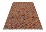 Orientmattor Ghazni 64981 Ziegler/Kazak rug with intricate traditional patterns and vibrant colors, displayed on a plain background.
