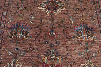 Handwoven Ariana Oriental Ziegler/Kazak rug, 187 x 124 cm, featuring intricate patterns and rich colors, by Orientmattor.