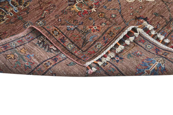 Handwoven Ariana Oriental Ziegler/Kazak rug by Orientmattor, 187x124 cm, showcasing intricate traditional patterns and rich colors.