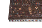 Orientmattor Ariana Oriental Ziegler/Kazak handwoven rug, 196x152 cm with intricate pattern in warm tones.