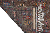 Handwoven Ariana Oriental Ziegler/Kazak rug by Orientmattor, 199x127 cm with intricate patterns and rich colors.