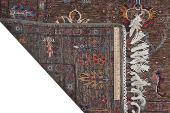 Handwoven Ariana Oriental Ziegler/Kazak rug by Orientmattor, 199x127 cm with intricate patterns and rich colors.