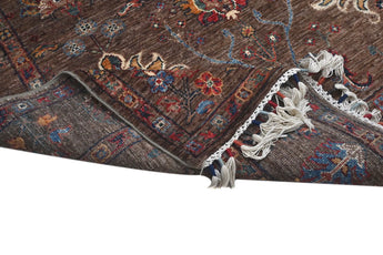 Handknuten Ariana Oriental Ziegler/Kazak rug by Orientmattor, 199x127 cm, featuring intricate traditional patterns.