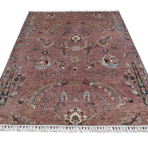 Handknuten Ariana Oriental Ziegler/Kazak rug from Orientmattor, 211x152 cm with intricate traditional patterns.