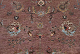 Handknuten Ariana Oriental Ziegler/Kazak rug, 211 x 152 cm, with intricate traditional patterns and rich colors.