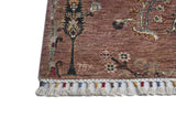 Handwoven Ariana Oriental Ziegler/Kazak rug in 211x152 cm with intricate patterns, crafted by Orientmattor.
