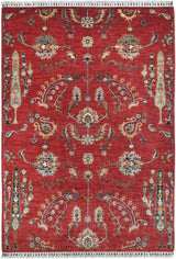 Handwoven Ariana Oriental Ziegler/Kazak rug, 214x150 cm, with intricate patterns, from Orientmattor.