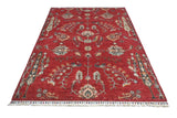 Handwoven Ariana Oriental Ziegler/Kazak rug, 214x150 cm, with intricate traditional patterns and rich colors, by Orientmattor.
