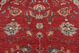 Handknuten Ariana Oriental Ziegler/Kazak rug from Orientmattor, 214 x 150 cm, detailed pattern in warm tones.