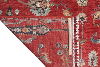 Handwoven Ariana Oriental Ziegler/Kazak rug, 214x150 cm, in intricate traditional patterns, by Orientmattor.
