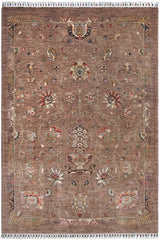 Handwoven Ariana Oriental Ziegler/Kazak rug, 222 x 162 cm, with intricate patterns and rich colors, from Orientmattor.