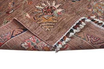 Orientmattor Ariana Oriental handwoven rug, Ziegler/Kazak style, 222x162 cm with intricate geometric patterns.