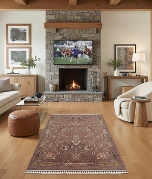 Handwoven Ariana Oriental Ziegler/Kazak rug by Orientmattor, 222x162 cm with intricate patterns and vibrant colors.