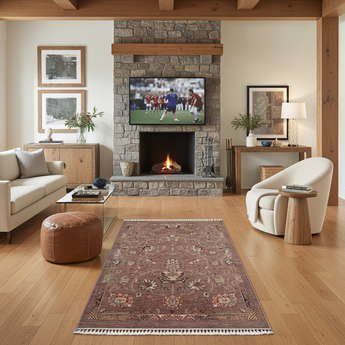 Handwoven Ariana Oriental Ziegler/Kazak rug by Orientmattor, 222x162 cm with intricate patterns and vibrant colors.