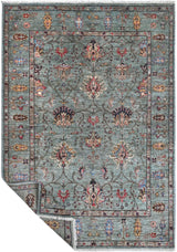 Handknuten Ariana Oriental Ziegler/Kazak rug, 227x155 cm, with intricate traditional patterns, woven by Orientmattor.