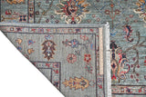 Handknuten Ariana Oriental Ziegler/Kazak rug from Orientmattor, 227 x 155 cm, intricate traditional design in warm tones.