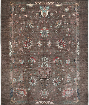 Handwoven Ariana Oriental Ziegler/Kazak rug, 234 x 177 cm, with intricate patterns and rich colors, crafted by Orientmattor.