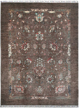 Handwoven Ariana Oriental Ziegler/Kazak rug, 234 x 177 cm, with intricate patterns and rich colors, crafted by Orientmattor.