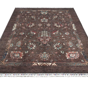 Handknuten Ariana Oriental Ziegler/Kazak rug by Orientmattor, 234 x 177 cm, showcasing intricate traditional patterns and rich colors.