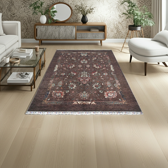 Handknuten Ariana Oriental Ziegler/Kazak rug by Orientmattor, 234x177 cm, showcasing intricate patterns and rich colors.