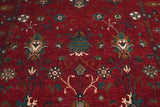 Handwoven Ariana Oriental Ziegler/Kazak rug in natural tones, 239 x 174 cm, from Orientmattor with intricate traditional patterns.