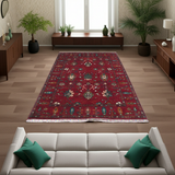 Handknuten Ariana Oriental Ziegler/Kazak rug in 239x174 cm with intricate patterns, by Orientmattor.