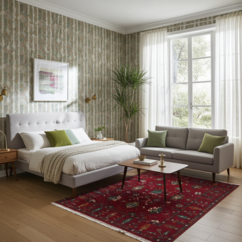 Handknuten Ariana Oriental Ziegler/Kazak rug by Orientmattor, 239 x 174 cm, showcasing intricate traditional patterns.