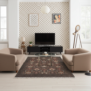 Handwoven Ariana Oriental Ziegler/Kazak rug from Orientmattor, 242 x 180 cm, featuring intricate traditional patterns.