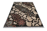 Orientmattor Handknuten Ariana Oriental Ziegler/Kazak rug, 244 x 179 cm, detailed woven pattern in natural tones.