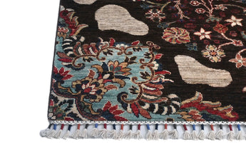 Handknuten Ariana Oriental Ziegler/Kazak rug, 244x179 cm, with intricate traditional patterns and rich colors.