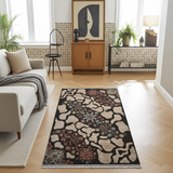 Orientmattor handmade Ariana Oriental Ziegler/Kazak rug, 244 x 179 cm, featuring intricate traditional patterns in warm tones.