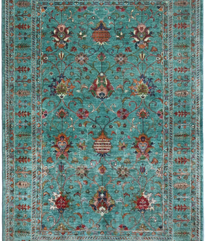 Handknuten Ariana Oriental Ziegler/Kazak rug in 253x174 cm with intricate patterns and rich colors from Orientmattor.