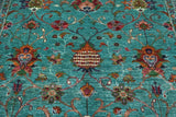 Handwoven Ariana Oriental Ziegler/Kazak rug, 253x174 cm, with intricate patterns and rich colors, from Orientmattor.
