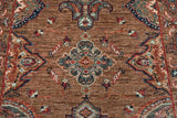 Handwoven Ariana Oriental Ziegler/Kazak rug, 253 x 81 cm, with intricate patterns and rich colors from Orientmattor.