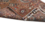 Handwoven Ariana Oriental Ziegler/Kazak rug, 253x81 cm with intricate patterns, from Orientmattor, showcasing detailed craftsmanship.