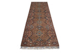 Handwoven Ariana Oriental rug in Ziegler/Kazak style, 253x83 cm, featuring intricate patterns and rich colors from Orientmattor.