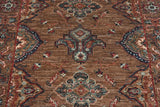 Handwoven Ariana Oriental Ziegler/Kazak rug, 253 x 83 cm, with intricate patterns and rich colors, by Orientmattor.